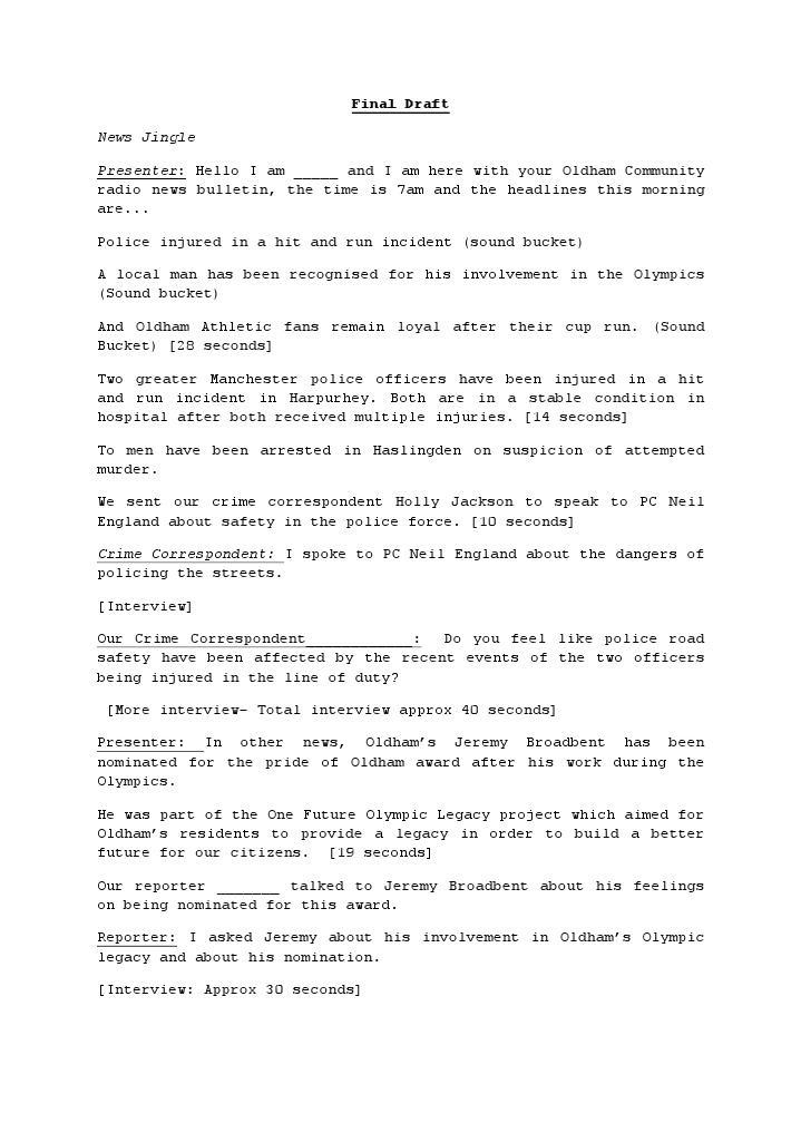 Final Draft | PDF