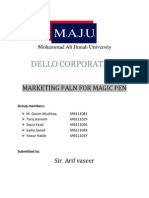 Marketing Paln For Magic Pen PDF