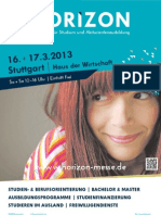 Messemagazin Stuttgart 2013