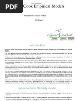 Download Johnson-Cook Empirical Models by Sanaan Khan SN130548707 doc pdf
