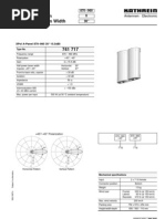 Dual-Band A-Panel Antenna Specs | PDF | Antenna (Radio) | Decibel