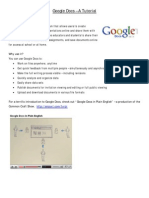 Google Docs Tutorial