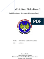 Download Laporan Praktikum Fisika Dasar II - RESONANSI GELOMBANG BUNYI by Yonathan Andrianto Suroso SN130559470 doc pdf
