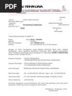Surat Permohonan Pembayaran