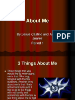 About Me Powerpoint