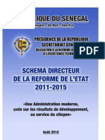 Schema Directeur Reforme Etat