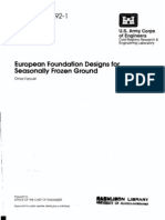European Foundation Designs For Seasonally Frozen Ground PDF