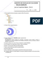 Ficha de Trabalho Nº1