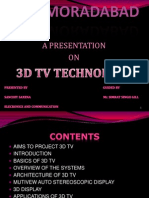 3d Tv Technology New