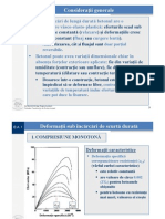 Deformatii Incarcari Scurta Durata
