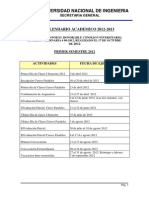 Calendario Academico 2012 2013 Act