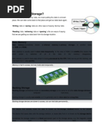 What is Data Storage for Cambridge IGCSE ICT
