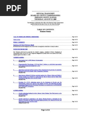 Final FY 2010 Budget Resolution - Transcript