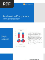 Rapid Transit and Surrey's Needs