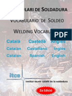 Vocabulario de Soldadura