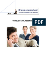 Cursus - Bedrijfsbeheer Ondern School - Kopie