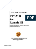 Proposal PPSMB Dan Rumah HI