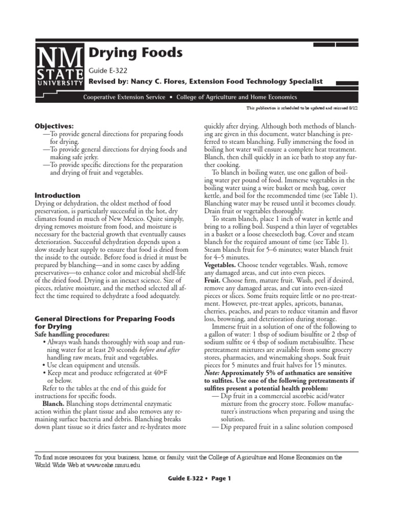756 Drying Dehydrating Foods | PDF | Jerky | Dried Fruit
