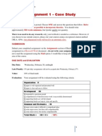 Assignment 1 Case Study