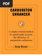 Download Carburetor Enhancer Manual preview by George Wiseman SN130612977 doc pdf