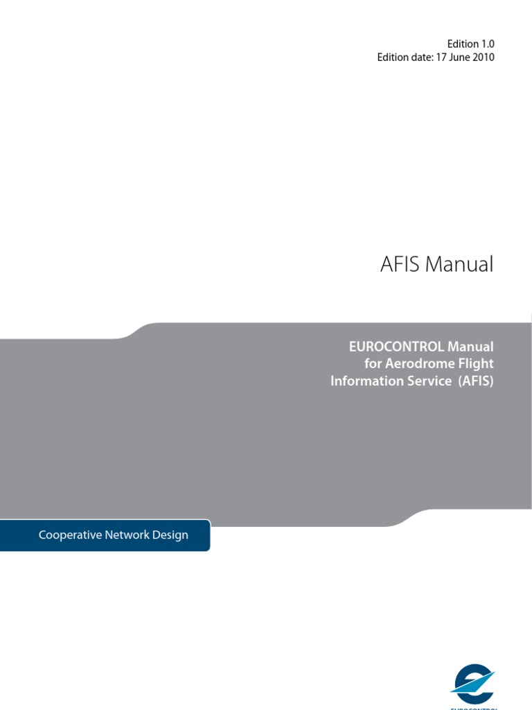 AFIS Manual | PDF | Air Traffic Control | Instrument Flight Rules