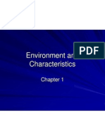 Chapter 01 Environment and Characteristics