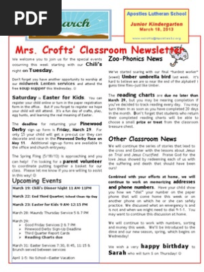 Week 28-Newsletter.doc