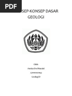 Download Konsep Dasar Geologi by Annisa Dwi Nuraini SN130644387 doc pdf