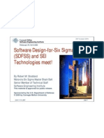 Software Designforsix Sigma Sdfss and Sei Technologies Meet4552