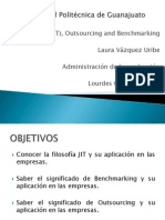 Jit, Benchmarking y Outsourcing