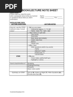 Download How to Take Cornell Notes by David Duez SN13065272 doc pdf