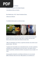 5 condições básicas para se encher um vaso