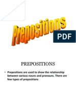 Prepositions