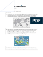 Kondisi Fisik Wilayah Indonesia