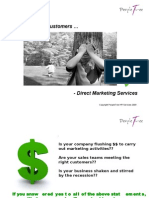 PT - Direct Marketing Services