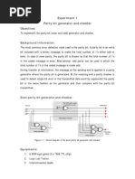 Parity Generator Checker PDF