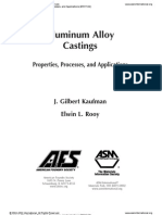 Aluminum Alloy Castings Properties