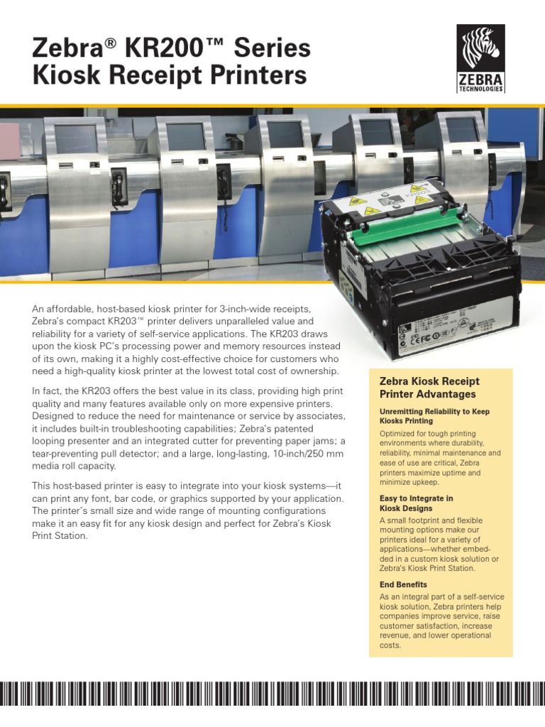 kr203 Printer Embedded System