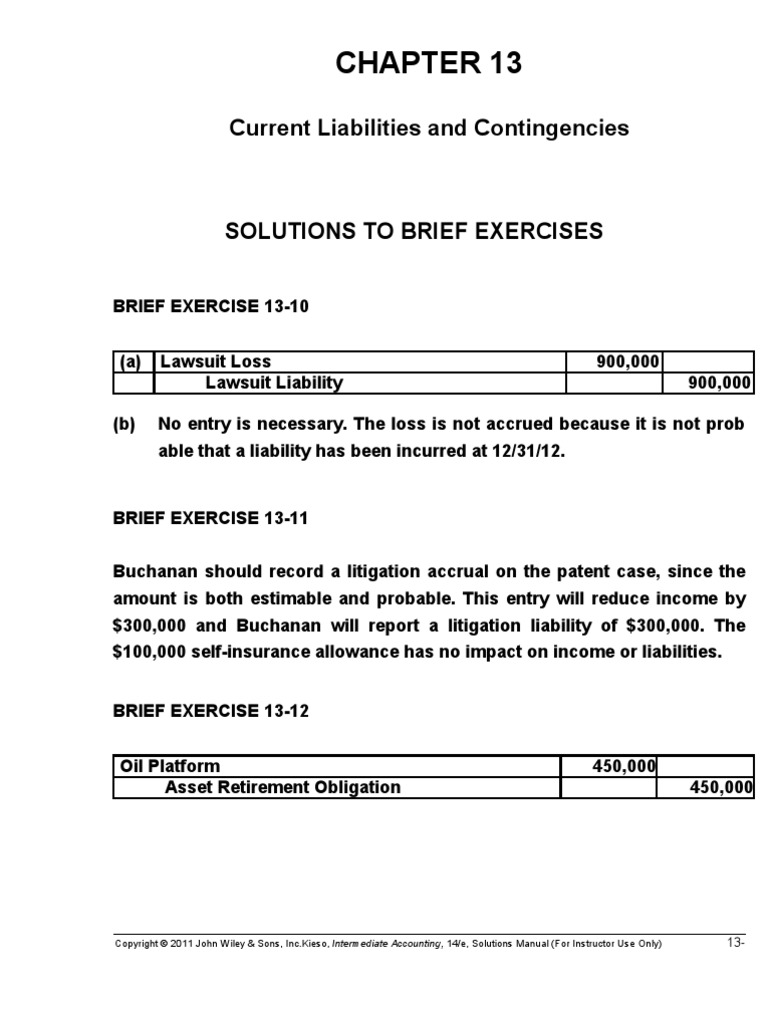 Self Study Solutions Chapter 13 | Federal Insurance Contributions Act Tax |  Expense