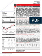 Thermax: Hold Target Price (INR) 564 Revenue Decelerates, Order Inflows Steady