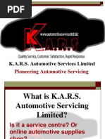 Pioneering Automotive Servicing: K.A.R.S. Automotive Services Limited