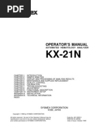 Download KX21 Operator Manual by Thai Phu SN130677909 doc pdf