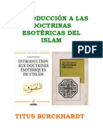 Titus Burckhardt Esoterismo Islamico