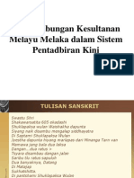 Bab 2 - Kesinambungan Kesultanan Melayu Melaka Dalam Sistem Pentadbiran Kini