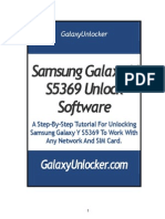 Samsung Galaxy Y S5369 Unlock Instructions