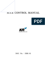 H.S.E Manual for Shipbuilding Safety