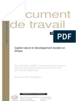 Capital Naturel - DD Afrique