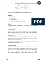 Clipping and Clamping Circuits PDF