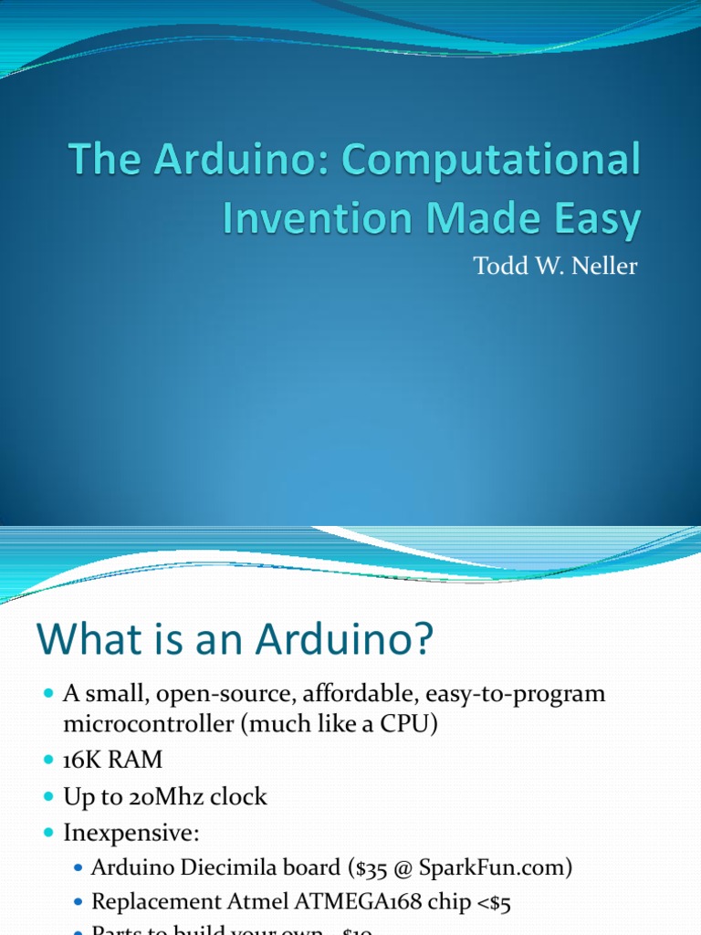 Arduino Introduction | PDF | Arduino | Switch image.