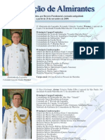 Promoção de Almirantes - Novembro de 2009